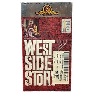 West Side Story 1961 SEALED NEW VHS Tape MGM/UA Video Natalie Wood Beymer 1988